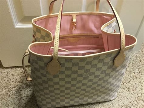 louis vuitton damier neverfull replica|Louis Vuitton Neverfull rose ballerine.